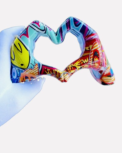 Dekorativ figur Färggrepp Dekorativt Handtag ArtBrace - möjlighet till gravyranpassning, som present