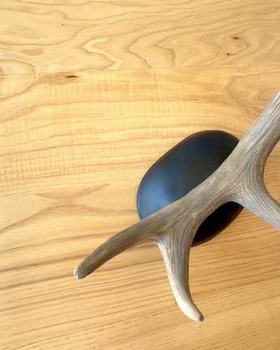 Hornformad Vinställ "Jeleń" med Graveringsalternativ som present