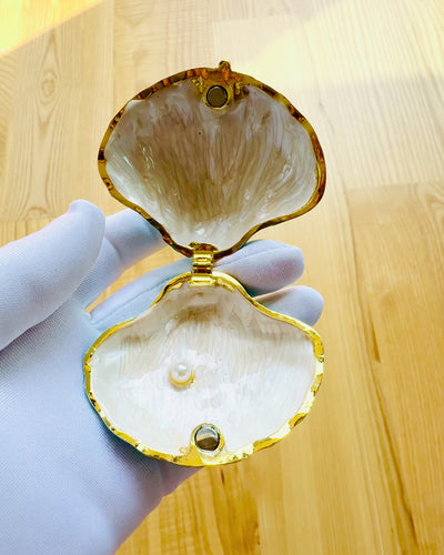 Skarbiec Wspomnień Muszelka - Smyckeskrin med möjlighet till personlig gravyr, present