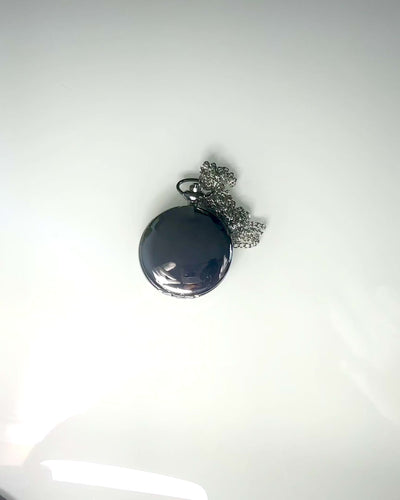 Klassisk Silverfickur med Graveringsalternativ