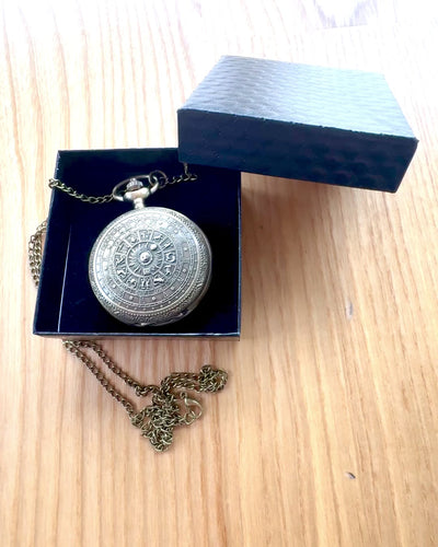 Fickur "Astro Retro Antik Stil" – med möjlighet till gravyr som present