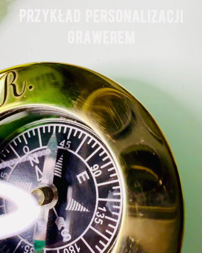 Kompas för Resenären Rajput med möjlighet till anpassning - som present