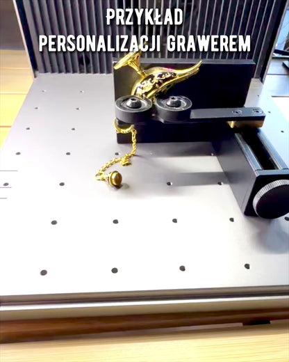 Malutka 4 cm Magisk Lampa Aladdin, nyckelring, 6 färgvarianter - Förtrollade Minnen, personalisering med gravyr