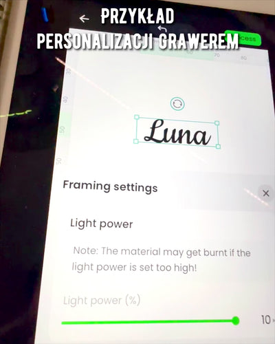 Fickur "Mystisk Räv" med Graveringsmöjlighet