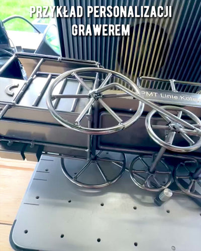 Lokomotyw av järn "Retro Express" – dekoration, modell, handgjord med möjlighet till gravyr som present