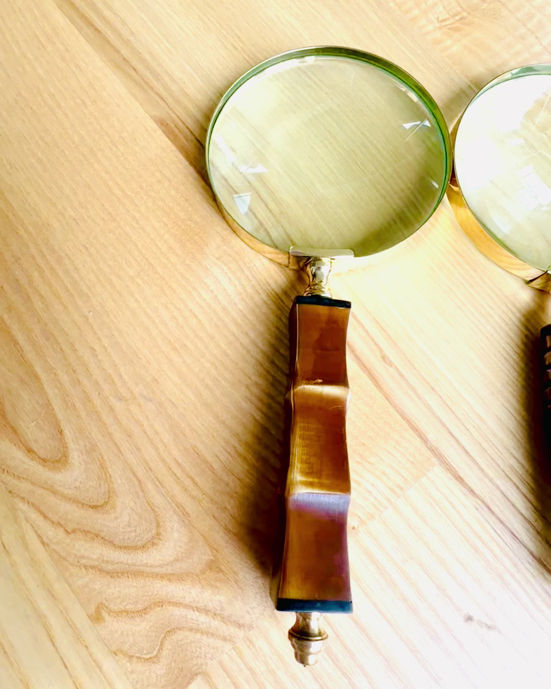Stor Retro Förstoringsglas, möjlighet till personlig gravyr som present - valbara varianter