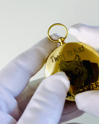 Elegant Set med Kompass och Signalförsedd Visselpipa