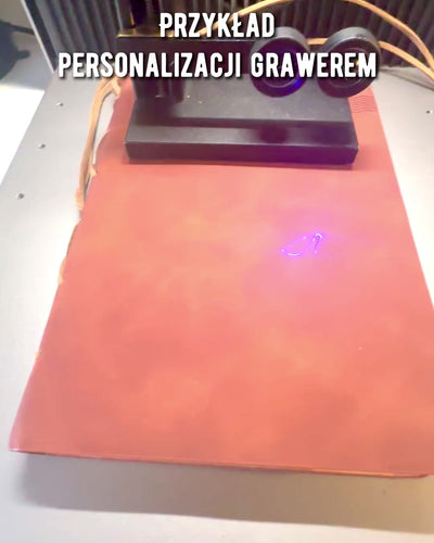 Vintage Anteckningsbok "Nyckel till det Förflutna" - Möjlighet till gravyr för present, anteckningsbok