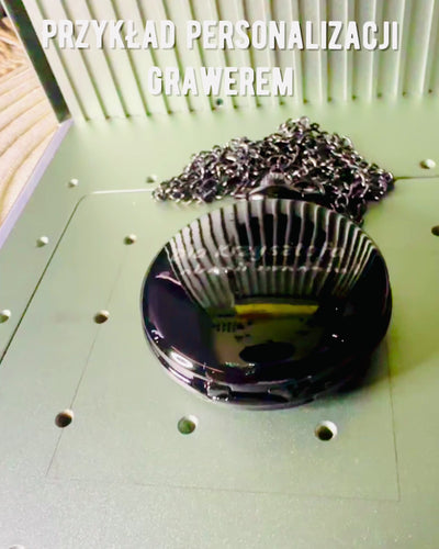 Klassisk Mekanisk Fickur med Dubbel Lock – Manuell, Svart, personalisering med gravyr