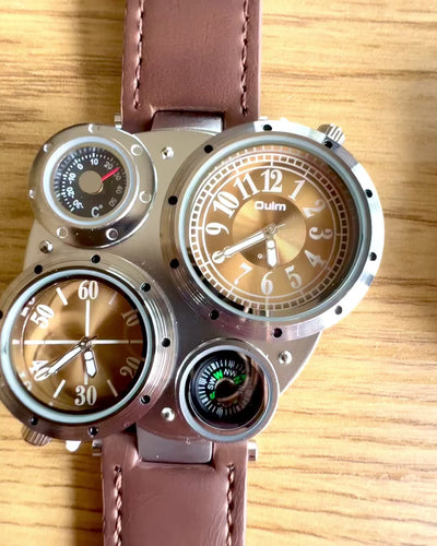 Överlevnadsklocka "Explorer 4in1", möjlighet till personlig gravyr som present