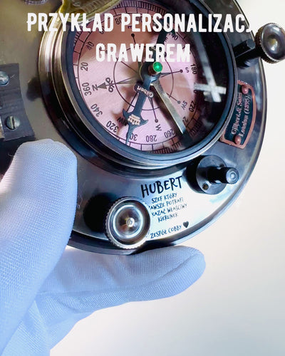 Antik Premium Navigationskompass med Graveringsmöjlighet – Handgjord