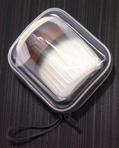 Tre vänners resa – Turistiskt keramiskt set med tekanna och 3 koppar