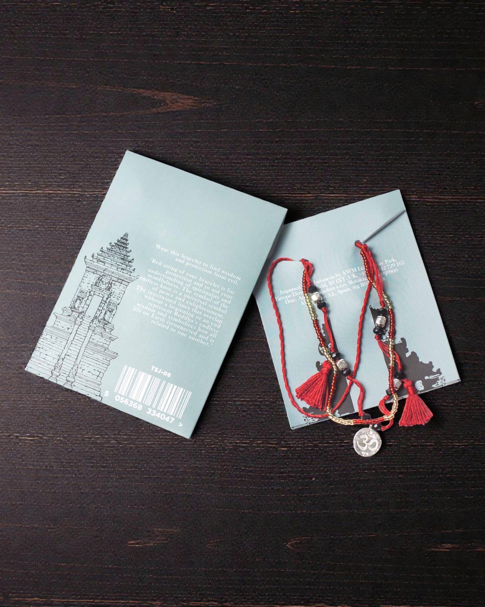 Tempelarmband i snöre Infinite Wisdom – Oändlig Visdom