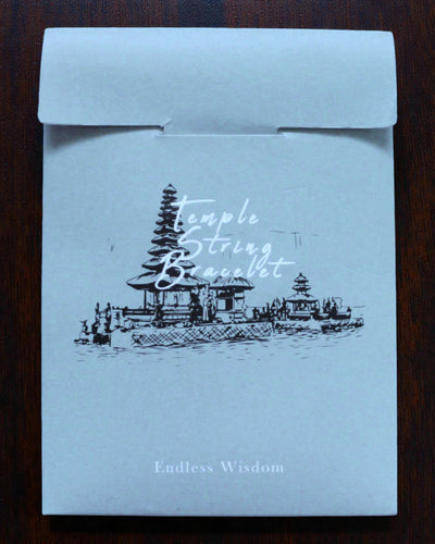 Tempelarmband i snöre Infinite Wisdom – Oändlig Visdom