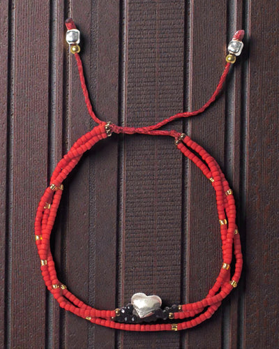 Tempelarmband i snöre Panca Cinta – Villkorslös kärlek