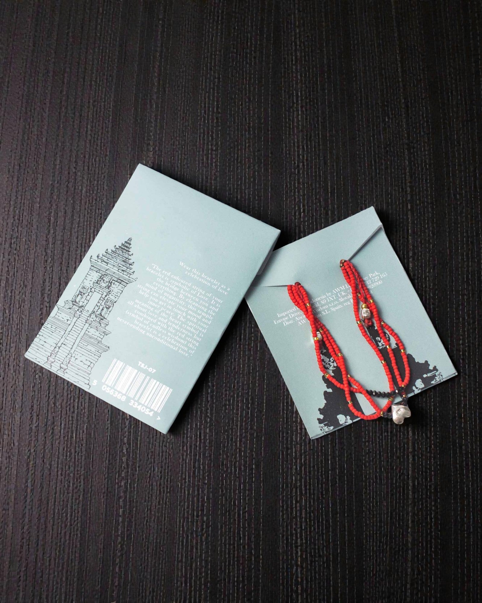 Tempelarmband i snöre Panca Cinta – Villkorslös kärlek