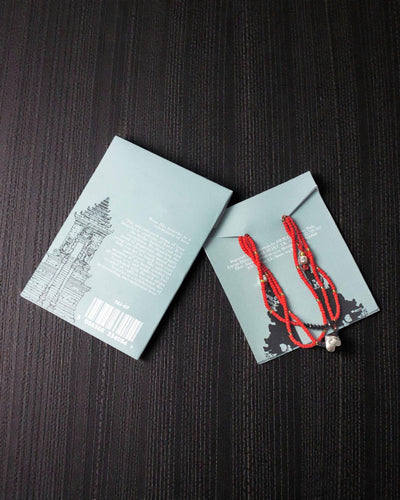 Tempelarmband i snöre Panca Cinta – Villkorslös kärlek