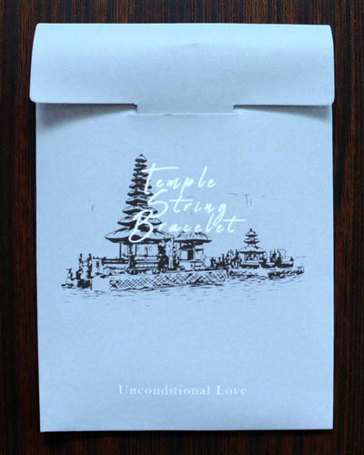 Tempelarmband i snöre Panca Cinta – Villkorslös kärlek