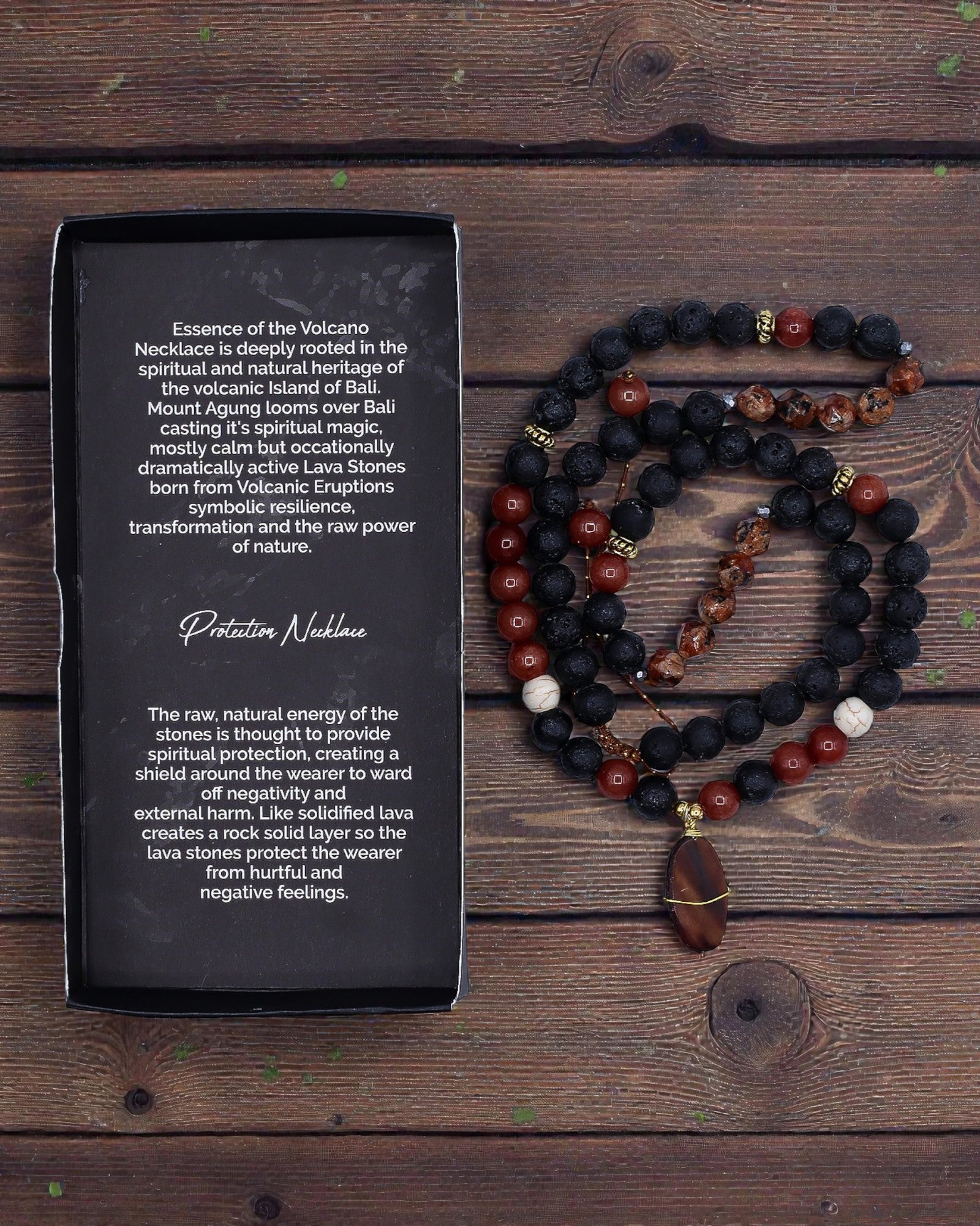 Halsbandet Vulkanens Essens – Skydd